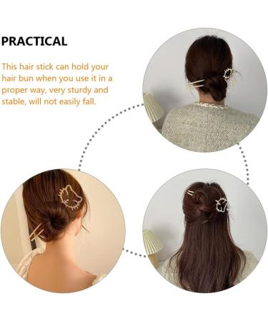 SHERCHPRY Cute Cute Hairpin Asian Hair Accessories Womens Hair Accessories Bun Hair Fork Chinese Hair Pin Hanfu Hair Fork Retro Hairpin Kawaii Hair Accessories Alloy Girl Miss Hair Stick - Buy Online on GoSupps.com