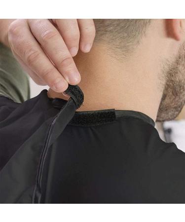 Leaflai Beard Apron & Non-Stick Hair Catcher with Suction Cups - Black | Waterproof Cape Grooming Set for Men, Ideal Christmas Gift - Buy Online on GoSupps.com