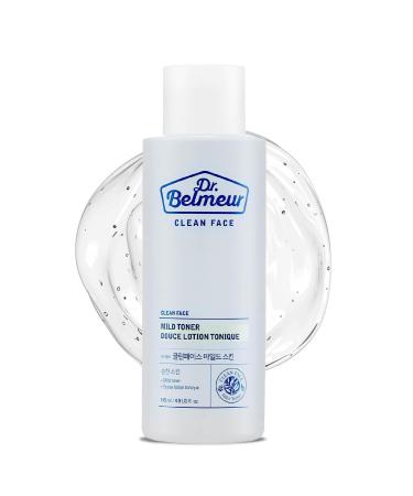 Clean Face Mild Toner (4.9fl oz) - Soothing & Refreshing for Sensitive Skin. Korean Skin Care. Panthenol Mint Sage Phytosphingosine.