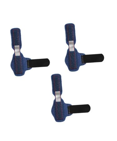 Healeved 3pcs Toe Strap Retainer Holder Thumb Splint Hammer Toe Splint Finger Support Wrap Finger Splints for Trigger Finger Big Toe Straighteners Crooked Toe Wrap Toe Sprain Support Strap