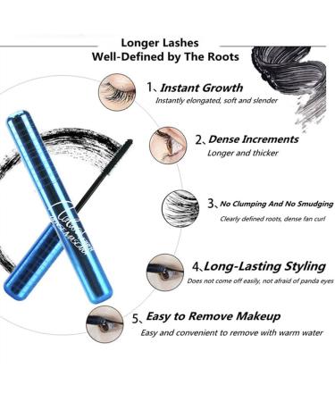 PrimeLash Natural Lengthening Waterproof Mascara for Seniors - Black - Buy Online on GoSupps.com