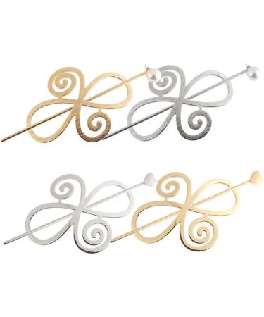 FRCOLOR 8 Sets Hairpin metal hair clips for women medium hair clips for women hair barrettes hair clips metal womens hair accessories tiaras for girls bun clips Miss alloy modeling tool - Buy Online on GoSupps.com