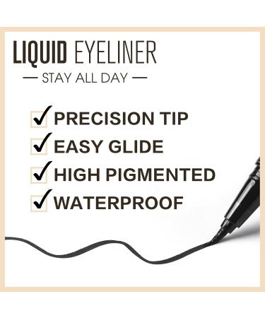 UCANBE Set Mascara et Eyeliner Maquillage des Yeux Couleur Imperm able Mascara pour des Cils Naturels Durables et Recourb s Eyeliner R sistant aux Bavures et Non-Transf rable (Rouge Baie) - Buy Online on GoSupps.com