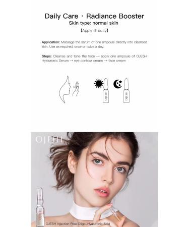 Classic Hyaluronic Acid Lifting Treatment Serum - Anti-Aging Firming and Brightening - 7 Ampoules x 1ML for All Skin Types - Buy Online on GoSupps.com