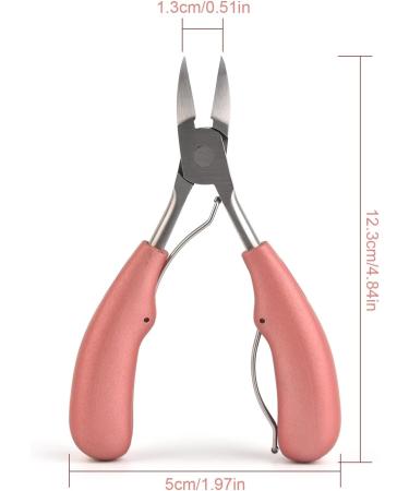 KADS Toenail Clippers Professional Thick & Ingrown Toe Nail Clippers for Men & Seniors Pedicure Clippers Toenail Cutters Super Sharp Curved Blade Grooming Tool - Buy Online on GoSupps.com