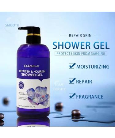 Collagen-Infused Nourishing Shower Gel with Lavender & Natural Extracts - Firming Cleansing Formula 25 fl. oz - International Shipping Available - Buy Online on GoSupps.com