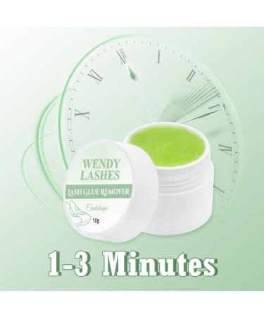 Wendy Lash Remover for Extensions | Mild Non-Irritating Eyelash Glue Remover - Strong Cleaning (Cantaloupe 10g) - International Shipping Available - Buy Online on GoSupps.com