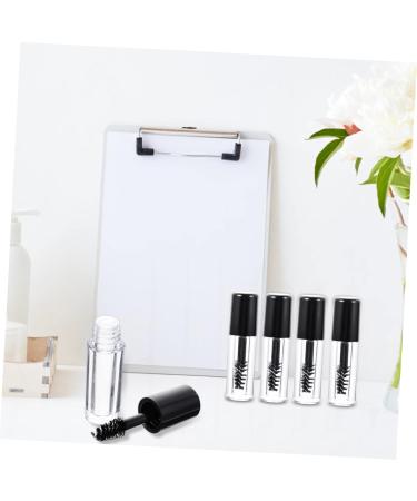 FOMIYES 40 Pcs Empty Eyelashes Lip Gloss Empty Eyelash Bottle Mini Mascara Tubes Eyelash Brush Self Made Blackx2pcs 5x1.1cmx2pcs - Buy Online on GoSupps.com
