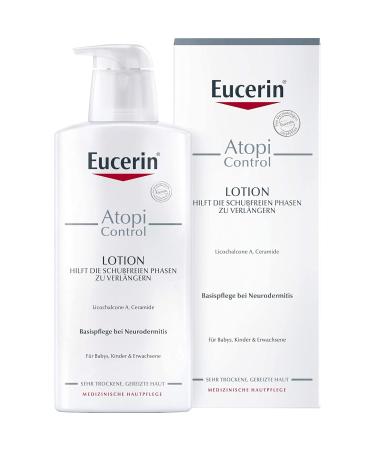 Eucerin Atopi Control Lotion 400 ml - Soothing Skin Care for Neurodermatitis | International Shipping Available - Buy Online on GoSupps.com