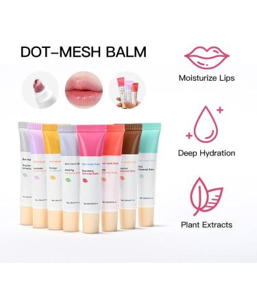 Lip Balm Lip Glowy Balm Flower and fruit lipstick Hydrating Lip Balm Shine Lip Glow Oil Moisturizing Natural Lip Balm Locks In Moisture Moisturizes And Brightened Lip Care For Dry Lips (Wild fig) - Buy Online on GoSupps.com