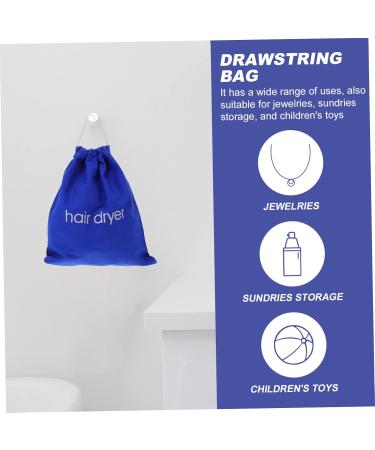 Didiseaon Suitcase Backpack 1pc Hair Dryer Storage Bag Makeup Bags Hair Dryer Drawstring Cloth Storage Bag Travel Packing Bag - Buy Online on GoSupps.com