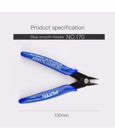 Wire Cutters 2pcs Side Cutters Cable Cutters Precision Flush Cutters Electrical Cable Cutter Cutting Plier Side Snips Diagonal Pliers Cutting Pliers Tool for Coil Making Home DIY Jewelry Blue - Buy Online on GoSupps.com