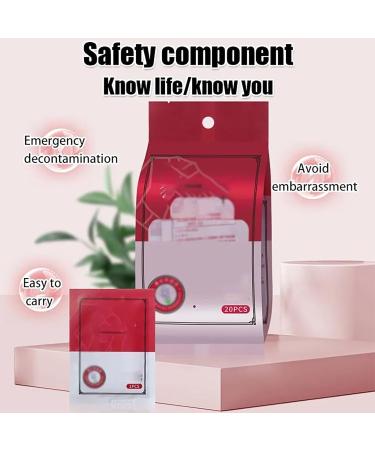 Decontamination Wipes Laundry Stain Remover 20 pieces/bag Decontamination Wipes Clothes Oil Stain Remover used for clothes fabric stains etc. 3pcs - Buy Online on GoSupps.com