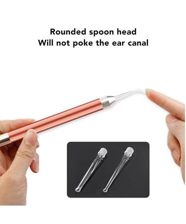 Aluminium Alloy Ear Wax Remover Set with Light, Tweezers & Storage Box - Ear Cleaning Tool Kit for Men & Women - Buy Online on GoSupps.com