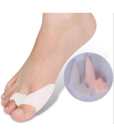 Buy Sichun Soft Silicone Gel Bunion Toe Spreader - Transparent White Foot Separator for Comfort & Correction - Buy Online on GoSupps.com