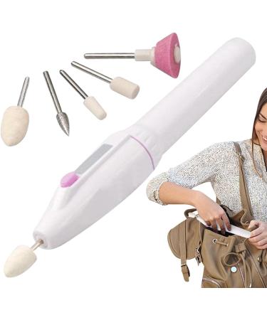 Electric Manicure Pedicure Kit | Manicure Pedicure Tool with 5 Nail Drill | Manicure Pedicure File Nail Supplies for Home and Salon Use Fanelod - Buy Online on GoSupps.com