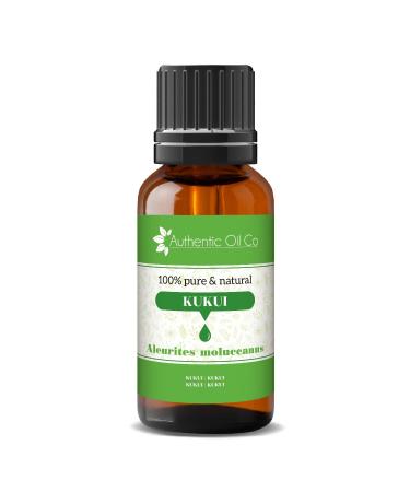 Kukui Nut Oil 100% Pure and Natural 10ml 10 ml (Pack of 1)