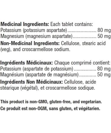 Metagenics - Mg/K Aspartate - Magnesium Aspartate with Potassium for Muscle Support - 60 Tablets - Buy Online on GoSupps.com