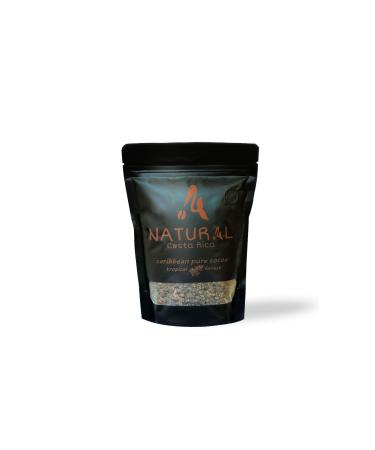 NATURAL from Costa Rica | Pure Gourmet COCOA | Unsweetened Natural Roasted Cocoa | Pure Cocoa Fiber | Eat & Melt | Gift | Tropical | Grown by Women | 450g