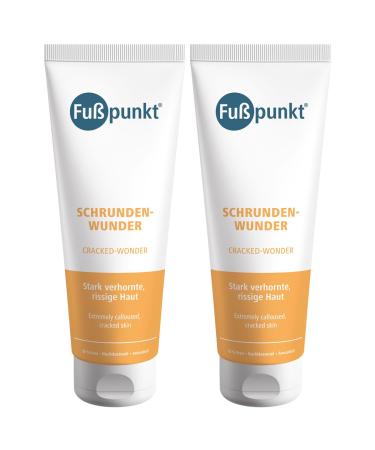 Foot Point Cracked Skin Miracle - Intensive foot care for very hardened cracked skin - 2x 125 ml