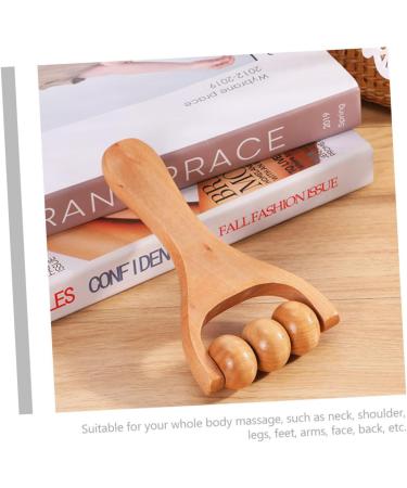 Lurrose 12 STK Hand Roller Massage Tools - Acupuncture & Foot Massage Rollers for Leg Arm & Face - Wood Therapy Set (x4 Medium Balls) - Buy Online on GoSupps.com