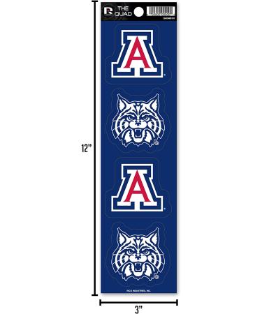 Rico Industries NFL Pittsburgh Steelers Quad Decal Set | 3 x 12 | Set of 4 Decals - Buy Online on GoSupps.com