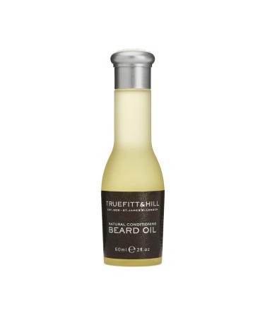 Truefitt & Hill Beard Oil Packed with Essential Oils for Glide Moisturizing Healing and Conditioning Apply to Damp Skin Essential for Comfortable Shave - 2 oz.