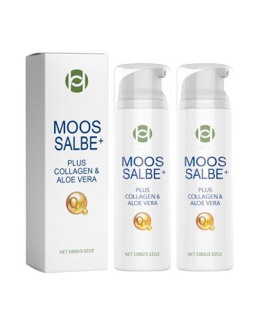 BAInuai Pack of 2 Plus Foaming Ointments - Test Winner - Anti-wrinkle Cream - Active Cream Against Skin Impurities and Shine - Facial Anti-wrinkle Cream - Immediate Effect