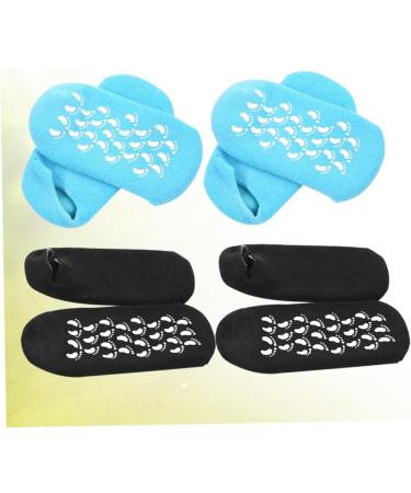 Housoutil 2 Pairs Feet Moisturizer Socks Womens Footies Socks Womans Socks Womens Socks Spa Socks Women Moisturizing Sock Short Sock Foot Care Sock Moisturizing Socks Nursing Socks Women's - Buy Online on GoSupps.com