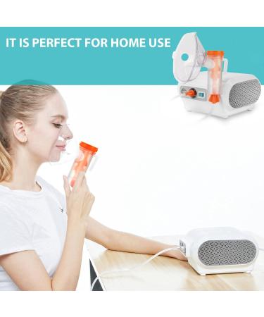 MAYLUCK Portable Compressor Nebulizer - Jet Nebulizer Machine with Accessory Set - Steam Inhaler for Kids and Adults - Orange - Buy Online on GoSupps.com