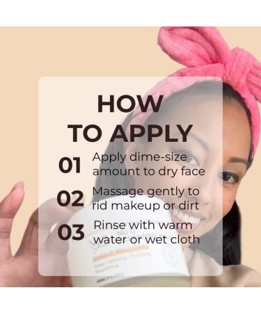NU U Cleansing Balm Makeup Remover | 2-in-1 Balm to Oil Cleanser | Travel Size 1.70 Oz | International Shipping Available - Buy Online on GoSupps.com