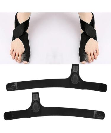 Bordstract Hallux Valgus Corrector - Adjustable Bunion Rail Orthopedic Toe Separator for Day & Night Comfort - Black (Left) - Buy Online on GoSupps.com