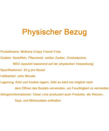 McCona - Ready to Eat Potato Chips - 20g - Fresh Cut - Assorted Flavours (Black Pepper Flavour) - 10 Pack - Buy Online on GoSupps.com