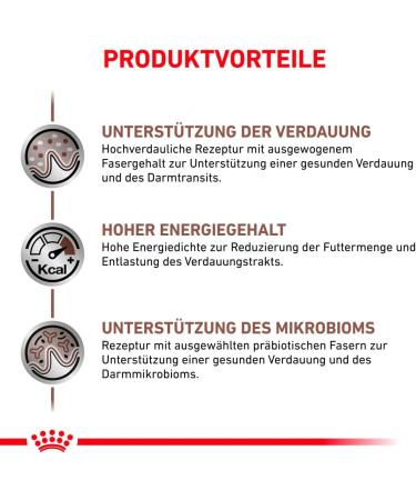 ROYAL CANIN Veterinary Gastrointestinal Mousse | 12 x 400 g | Complete Food for Adult Dogs | Helps with Acute Intestinal Absorption Disorders - Buy Online on GoSupps.com