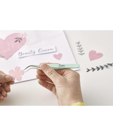 Sizzix Curved Fine Tip Tweezers for Scrapbooking & Cardmaking - Multi Color - Buy Online on GoSupps.com