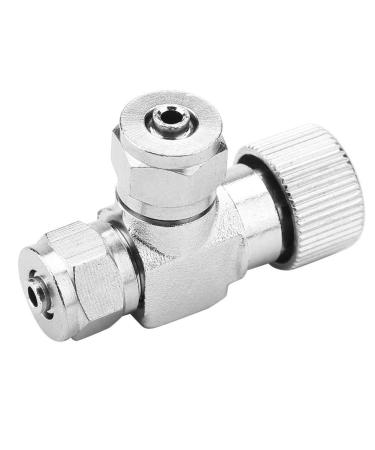 PSOP CO2 controller valve precise co2 valve needle valve adjustable CO2 controller valve aquarium co2 bladder meter DIY diffuser accessories for aquarium fish tank (#2)