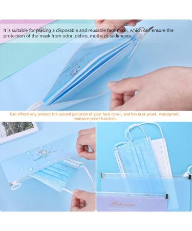 Ruichy 8-Piece Storage Bag Set for Facial Covers & Cosmetics - Portable Reusable Organizers for Girls | Multi-Purpose Zippered Plastic File Bags - Buy Online on GoSupps.com