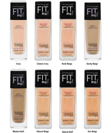 Maybelline Fit Me Liquid Foundation Normal/Oily 30 ml - 122 Creamy Beige - Buy Online on GoSupps.com