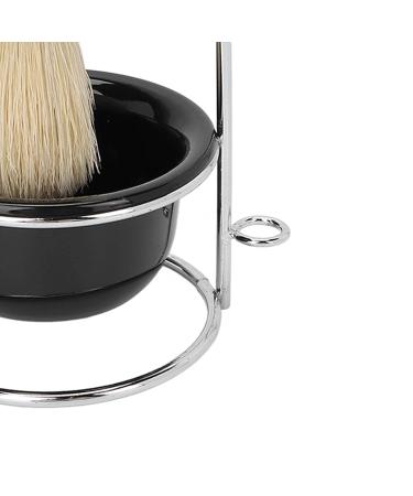 Premium Shaving Brush Kit - Manual Stand & Nylon Brush for Men's Facial Care | Ideal Beard Shaving Gift - Buy Online on GoSupps.com