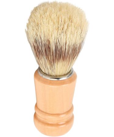 Premium Shaving Brush with Wooden Handle - Soft Hair for Men | Beard & Razor Brush for Home Salon - Buy Online on GoSupps.com