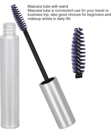 Eyelash Cream Container DIY Cosmetics Eyelash Cream Empty Mascara Tube Wand 12ml with 10 Rubber Inserts for DIY Cosmetics for Applying Castor Oil - Buy Online on GoSupps.com