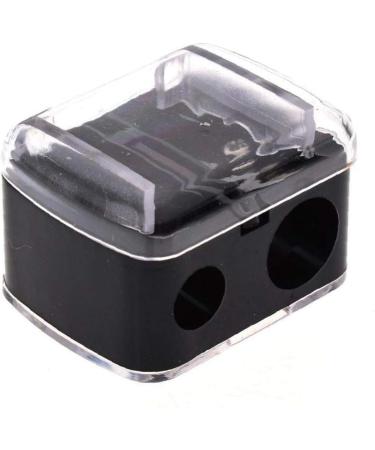 Precision 2 Holes Cosmetic Pencil Sharpener for Eyebrow Lip Liner Eyeliner Pencil School Office Supply Gift for Eyebrow Eyeliner - Buy Online on GoSupps.com