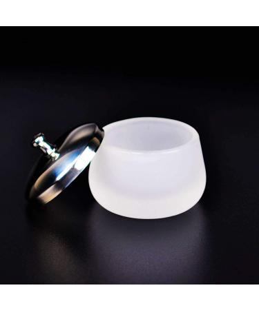Uposao 2 Pieces Nail Art Dappen Dish with Lid - Crystal Shell Acrylic Liquid Powder Cup for Stylish Nail Art Accessories - Buy Online on GoSupps.com