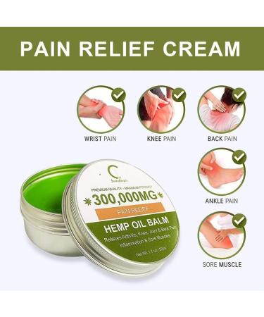 Hemp Balm - Relax for The Back Knees Hands Neck Shoulder and Muscle - 1.7oz - Buy Online on GoSupps.com