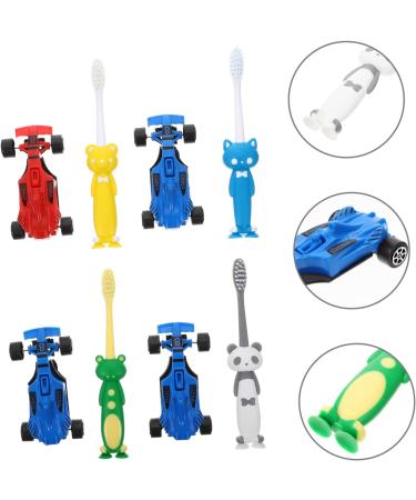FOMIYES 4 Sets Children's Suction Cup Toothbrush Toys - Soft & Fun Toothbrushes for Kids - Buy Online on GoSupps.com