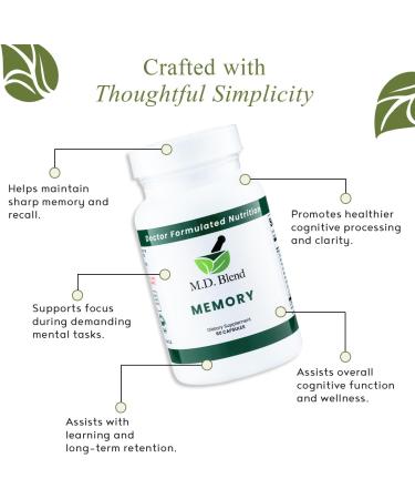 Brain Support for Memory and Focus - Brain Supplement for Memory & Neural Function - Premium L-Tyrosine, Phosphatidylserine, Bacopa Monnieri Focus Supplement, 30 Capsules (Pack of 1) 60 Count (Pack of 1) - Buy Online on GoSupps.com