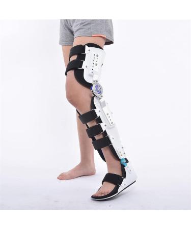 Adjustable Hip Joint & Knee Brace - Post Op Support for Meniscus Tears | Breathable Full Leg Immobilizer - Buy Online on GoSupps.com