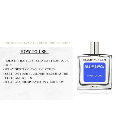 Fragrance Gem Unisex Blue Neck Perfume I Apparel Unisex Perfume 3.4 FL OZ PACK OF 1 - Buy Online on GoSupps.com
