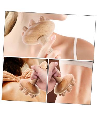 Shop Sewoart 2-in-1 Meridian Massage Brush & Body Stimulator | Hair & Scalp Care for Thick Hair | Long Handle Lotus Seed Design - Buy Online on GoSupps.com