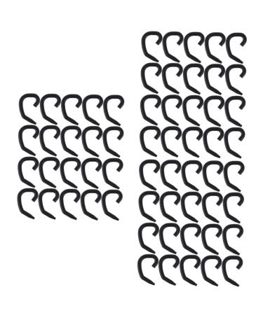 Minkissy clothes rack 60 pcs facial cover ear strap hook for the ear cover Extraction of the facial cover hook for earremes silicone hook masked hook earrifting